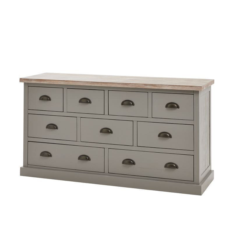 Hill Interiors The Oxley Collection Nine Drawer Chest - 2MH furniture 