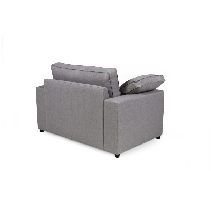 Heartlands Alton Fabric Sofa 1S Silver Armchair - 2MH furniture 