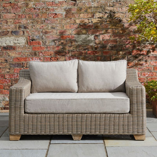 Hill Interiors Capri Collection Outdoor Two Seater Sofa - 2MH furniture 