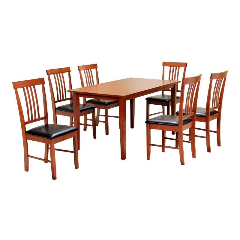 Heartland Massa Large Dining Set with 6 Chairs - 2MH furniture 