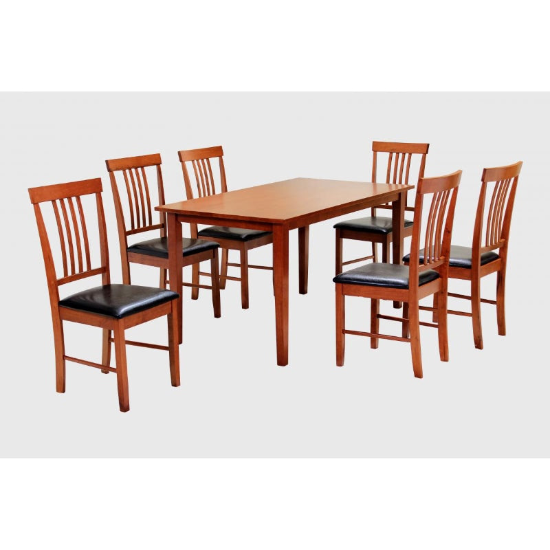 Heartland Massa Large Dining Set with 6 Chairs - 2MH furniture 