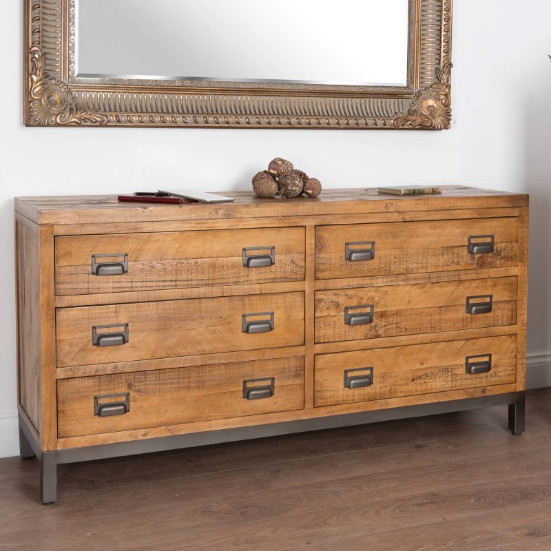 Hill Interiors The Draftsman Collection Six Drawer Chest - 2MH furniture 