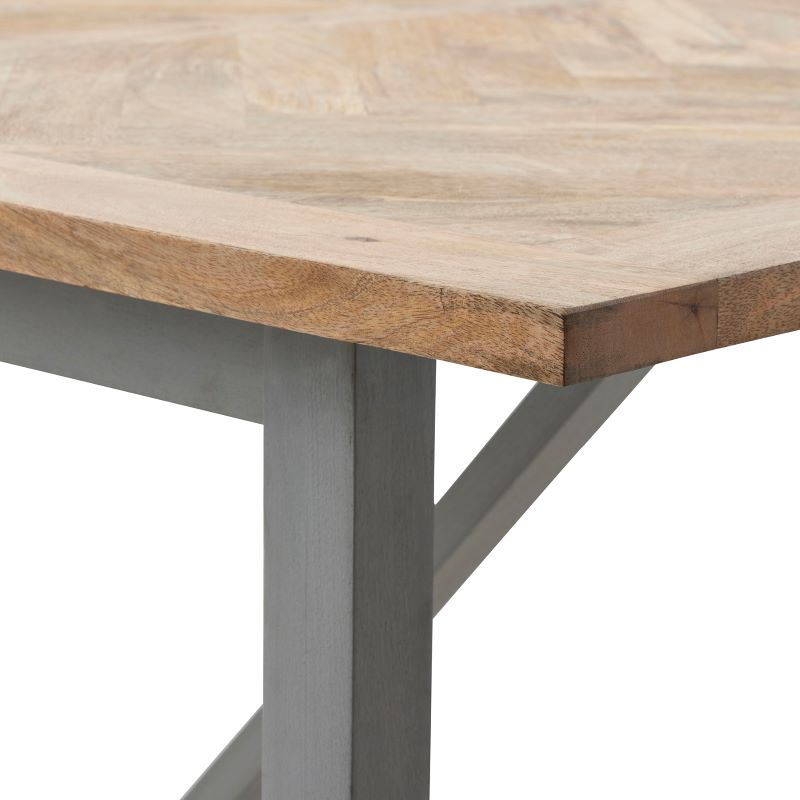 Hill Interiors Nordic Grey Collection Dining Table - 2MH furniture 