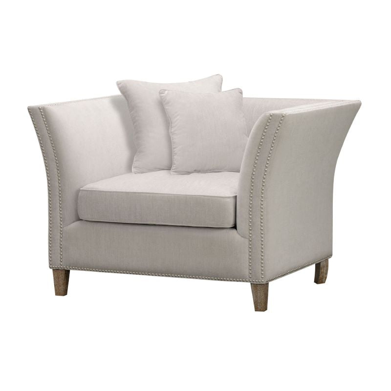 Hill Interiors Vesper Cushion Back Snuggle Chair - 2MH furniture 